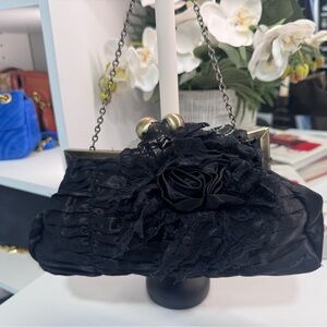 Elegant Black Evening Clutch